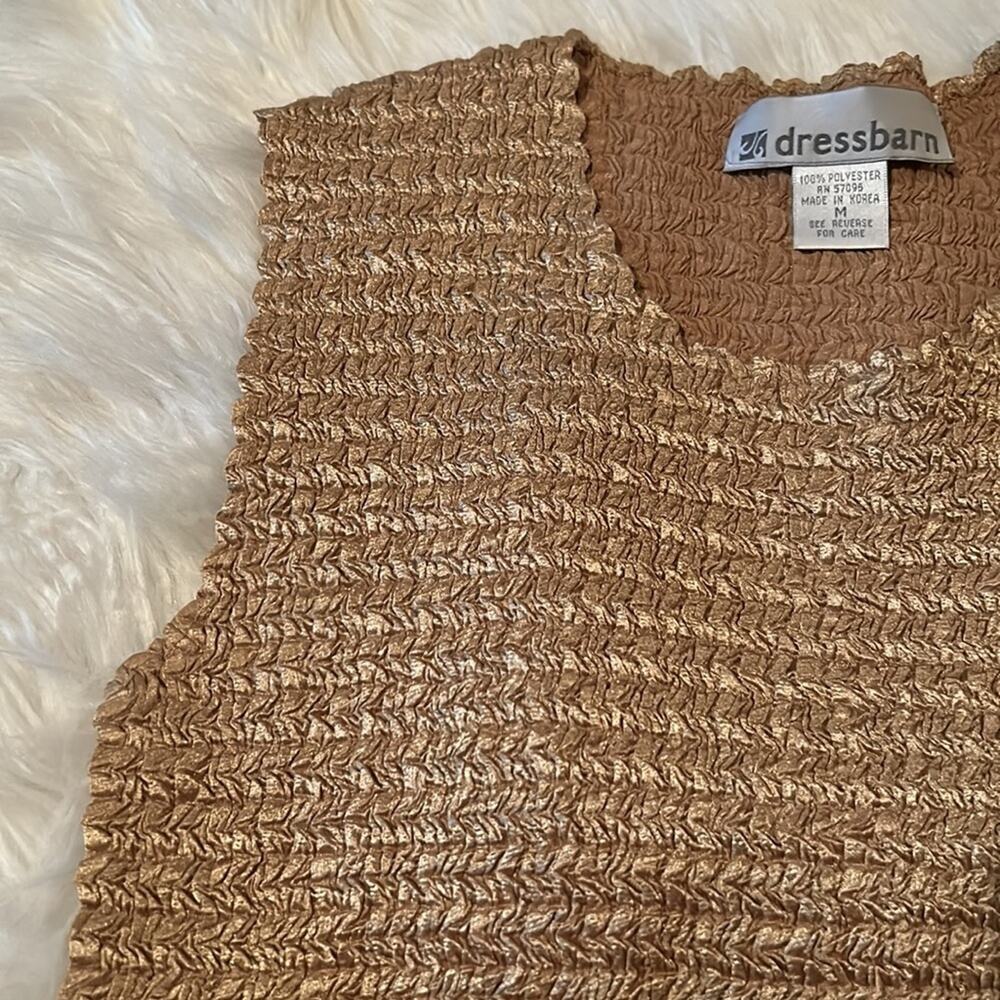 ❤️5/$25❤️ Dress Barn Crepe Tank/Shell - Picture 3 of 5